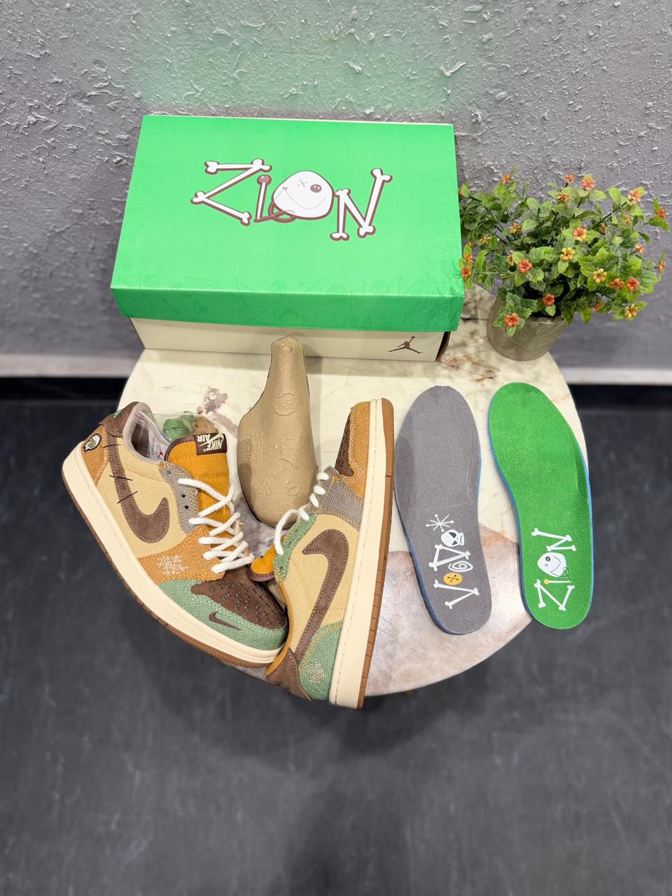 Air Jordan 1 Retro Voodoo Zion First Copy Shoes | COD India - Image 4
