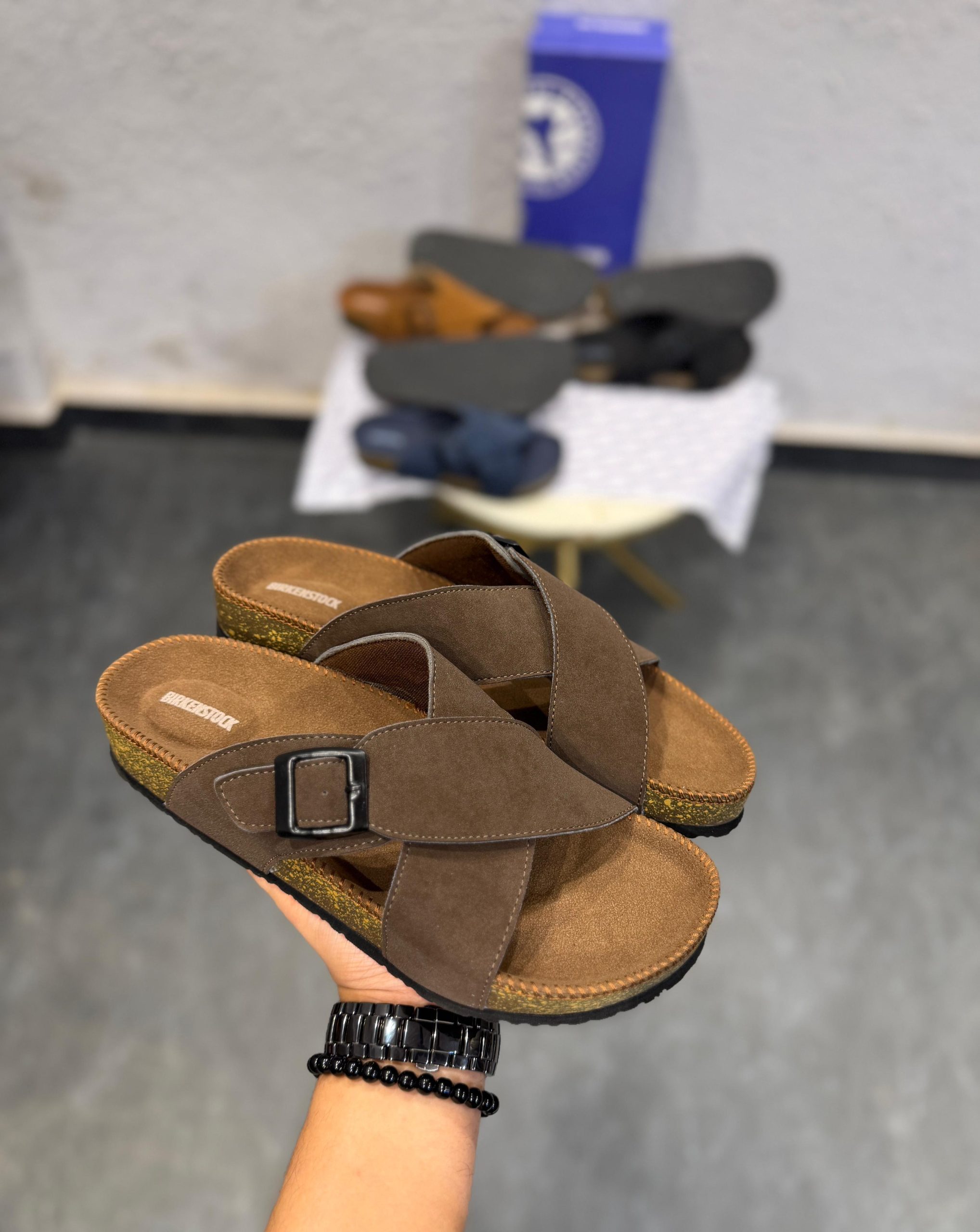 Birkenstock Cross Strap Comfort Soft Sole First Copy — Men's | COD India - Image 5