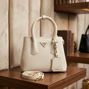 Prada Double Saffiano Leather Tote Bag First Copy | AAA+ Replica