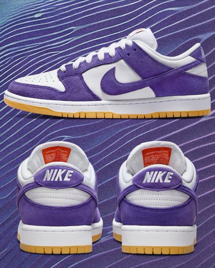 Nike Dunk Low Court Purple First Copy Shoes | COD India - Image 5