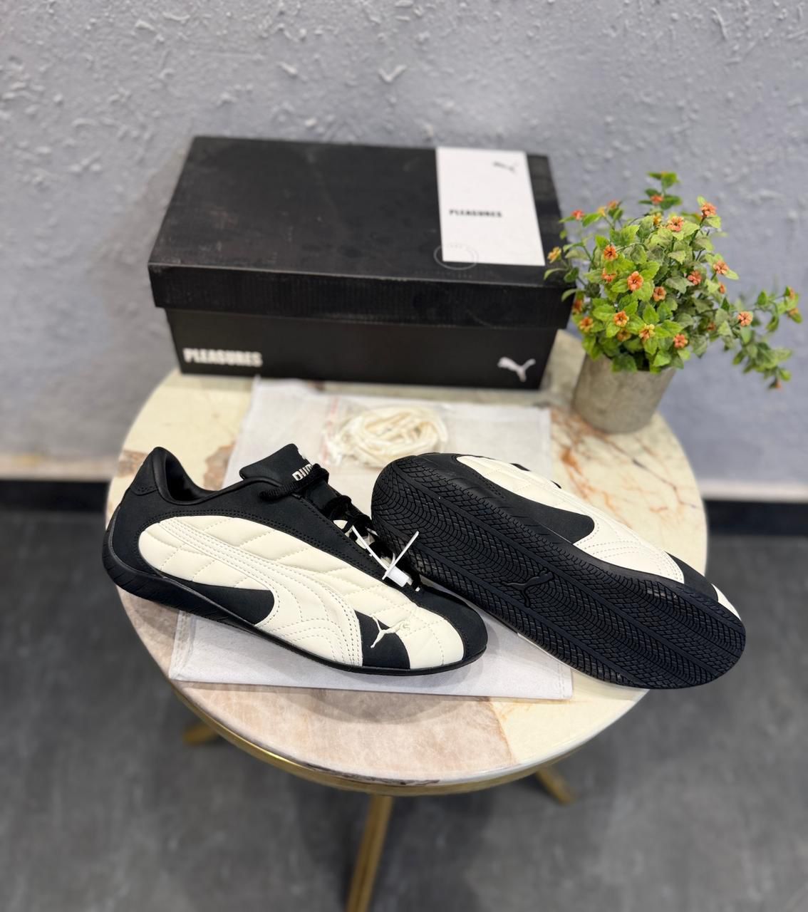 Puma Speedcat Quilted Plus First Copy Shoes — Black | COD India - Image 6