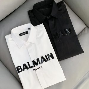 Balmain Paris Cotton Lycra Premium Shirts First Copy | AAA+ Imported Replica