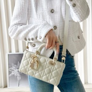 Christian Dior Medium Lady D-Joy Bag In Lambskin First Copy | AAA+ Replica Designer Bag