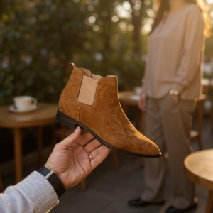 FIRST COPY Alberto Chelsea Boots