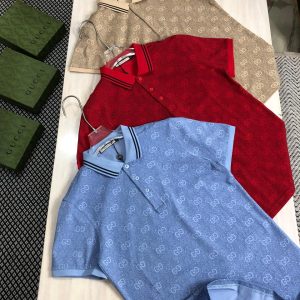 FIRST COPY GUCCI IMPORTED LYCRA POLOS