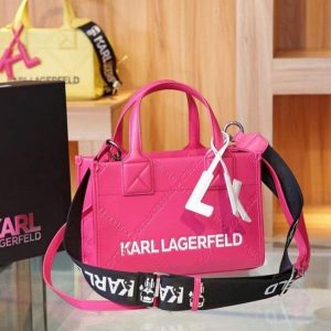 FIRST COPY Karl Lagerfeld KSquare Embossed Tote Bag