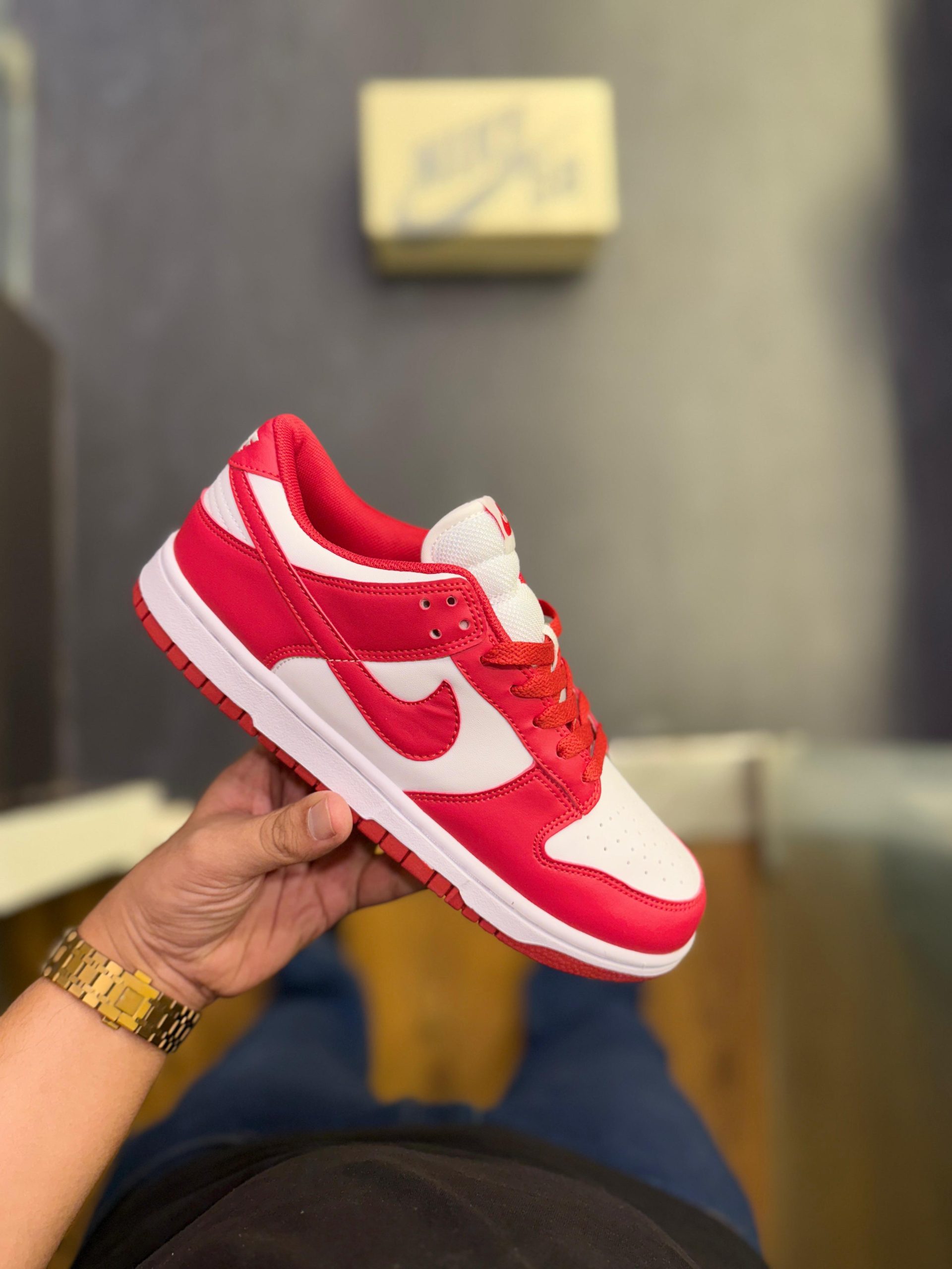 FIRST COPY Nike SB Dunk Gym Red - Image 4