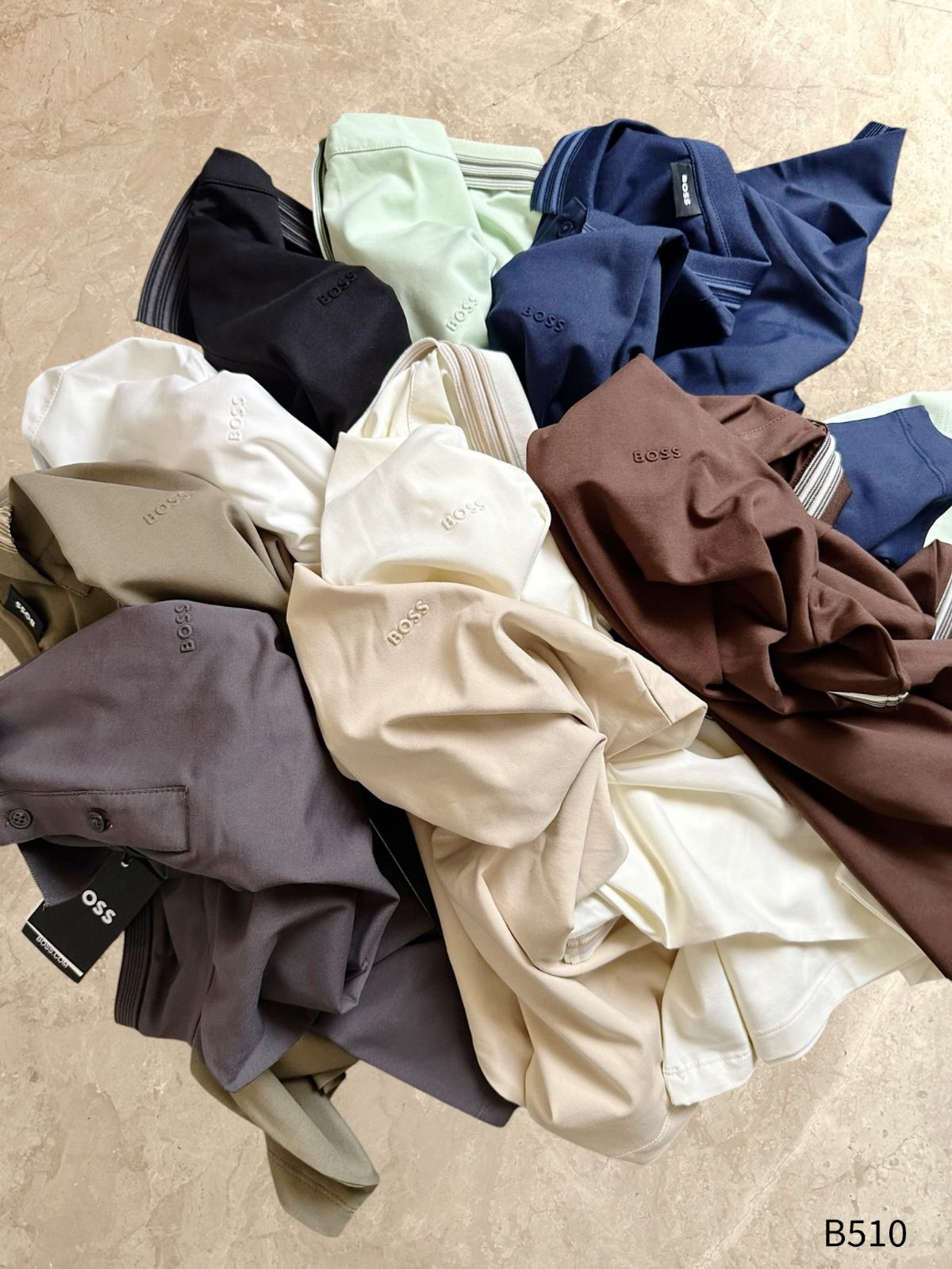 Hugo Boss Imported Quality Exclusive Half Sleeve Polo Tees First Copy | AAA+ Replica - Image 3