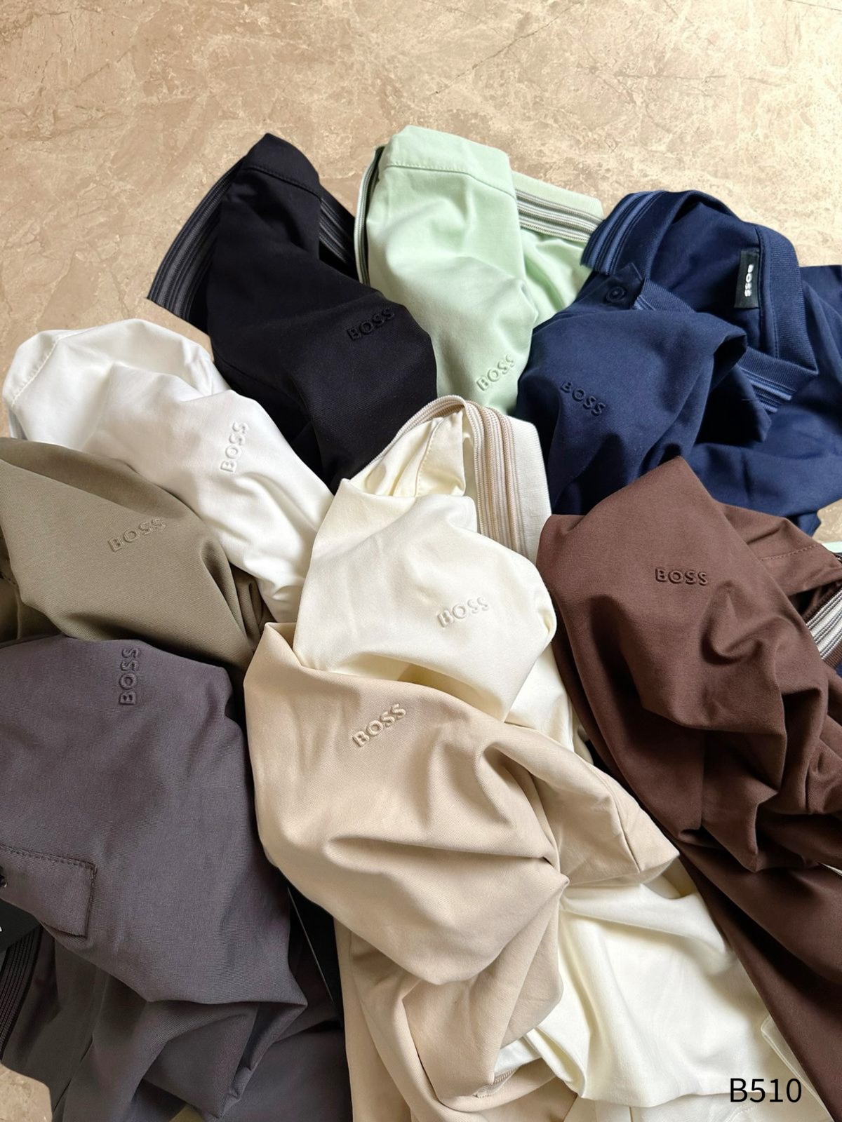 Hugo Boss Imported Quality Exclusive Half Sleeve Polo Tees First Copy | AAA+ Replica - Image 18