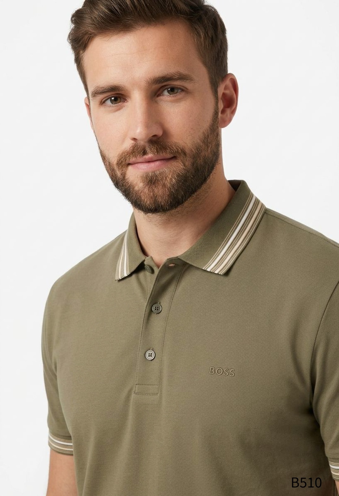 Hugo Boss Imported Quality Exclusive Half Sleeve Polo Tees First Copy | AAA+ Replica - Image 13