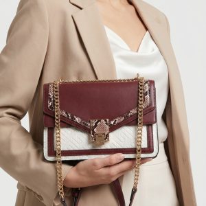 Aldo Grasspan Women's Crossbody Bag Maroon First Copy | AAA+ Replica