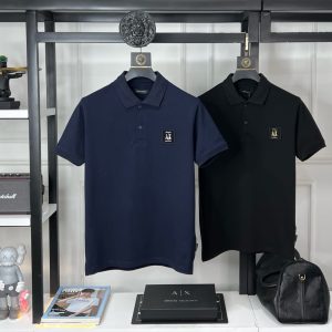 Armani Very Premium Nylon Polo Blue Black First Copy | AAA+ Replica