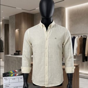 Calvin Klein Imported Original Cotton Linen Premium Shirt First Copy | AAA+ Replica 6 Colors