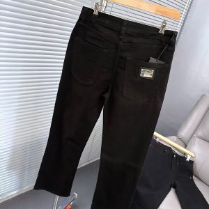 Dolce Gabbana Current Store Exclusive Black Denim Straight Fit First Copy | AAA+ Replica