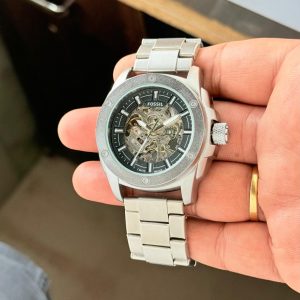 Fossil Modern Machine Automatic Black Dial Watch First Copy | 7AA Quality Replica