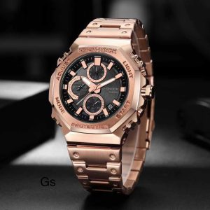 G-Shock Chronograph Black Dial Copper Watch First Copy | AAA+ Replica