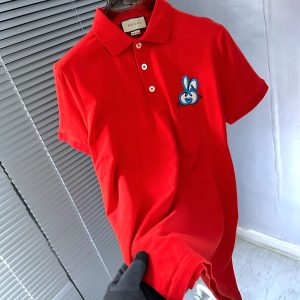 Gucci Imported Nylon Lycra Polo Red First Copy | AAA+ Export Quality Replica