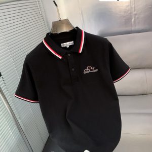 Loro Piana Imported Quality Exclusive Polo Tee Black First Copy | AAA+ Replica
