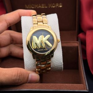 Michael Kors Ladies Watch Golden Dial Chain First Copy | AAA+ Replica