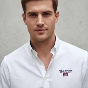 Ralph Lauren Imported Oxford Cotton Premium Shirt White First Copy | AAA+ Replica