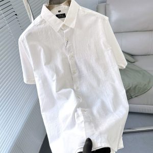 Ralph Lauren Premium Imported Linen Shirt White First Copy | AAA+ Replica