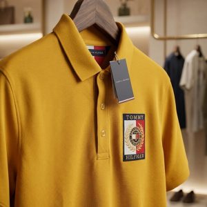 Tommy Hilfiger Very Premium Cotton Lycra Polo Yellow First Copy | AAA+ Replica