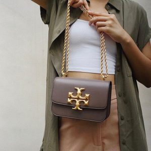 Tory Burch Eleanor Convertible Shoulder Bag Grey First Copy | 12@ AAA+ Replica
