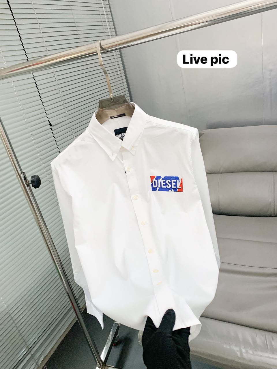 Diesel Original Cotton Oxford Premium Shirts