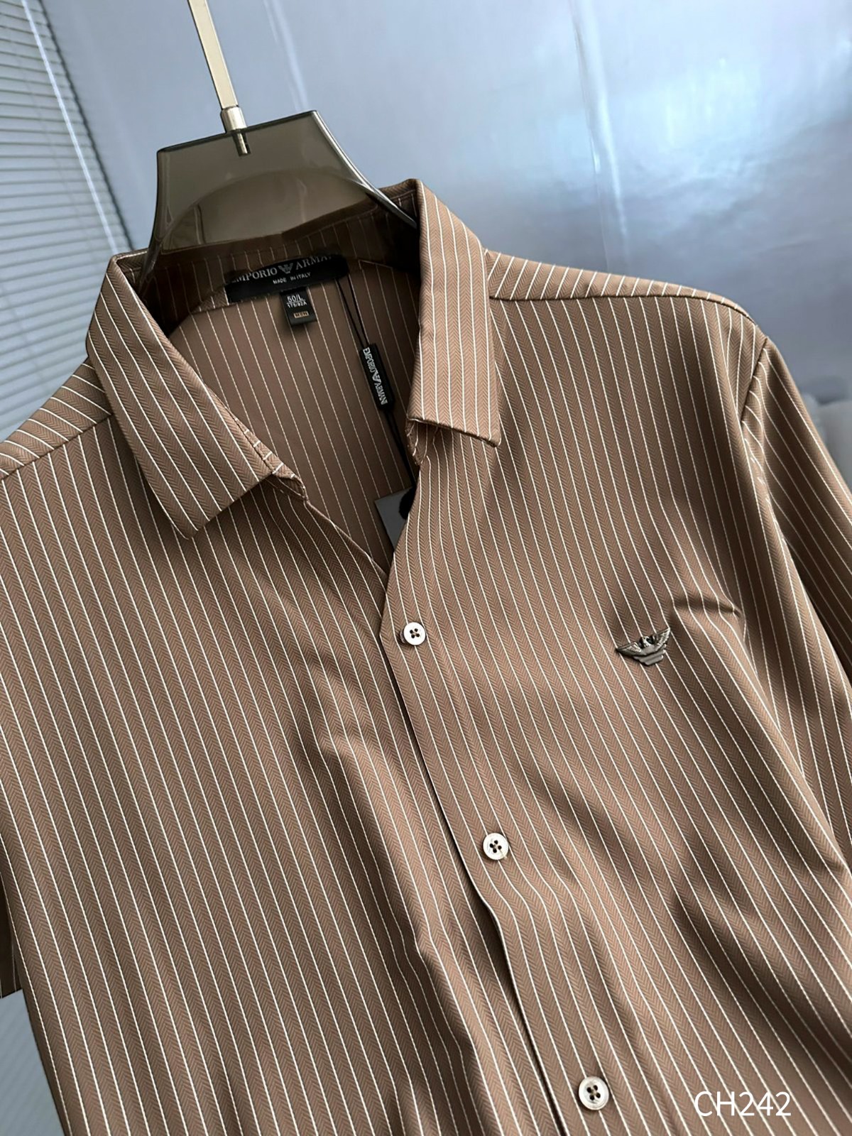 Emporio Armani Exclusive Polo Brown First Copy - Image 2