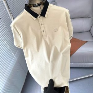 Hugo Boss Highend Store Collection Polo T Shirt Cream