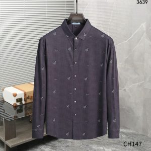 Prada Imported High End Authentic Brand Quality Shirt Purple