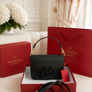 Valentino Garavani Loco Shoulder Bag Black