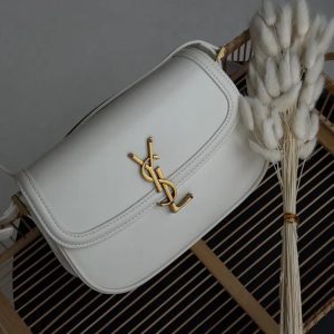 First Copy YSL Solferino Small Shoulder Bag in White