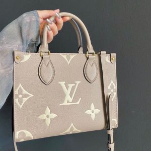 Louis Vuitton OnTheGo PM 25 Bag In Apricot First Copy
