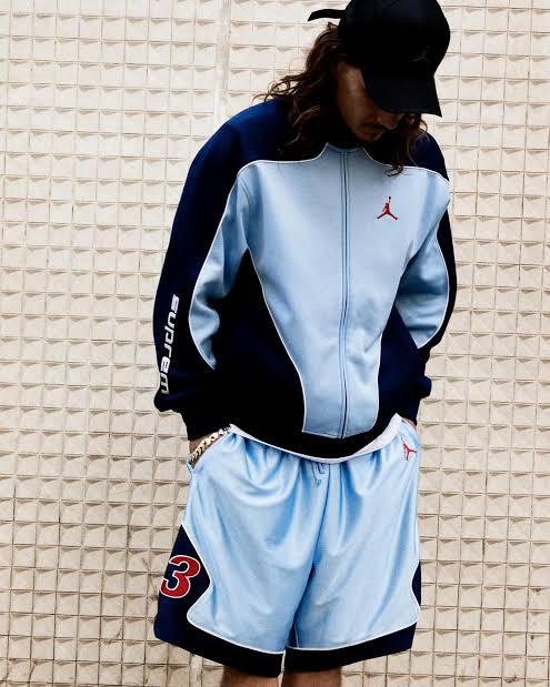 First Copy Jordan Supreme Windbreaker On Model