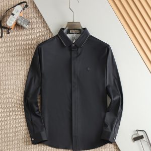 First Copy Brunello Cucinelli Stitchless Full Sleeves Shirt in Black