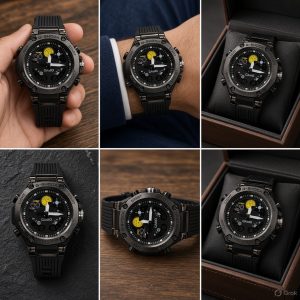 First Copy Casio G-Shock Limited Edition Black Yellow Watch Collage