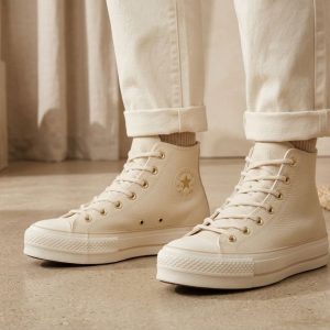 First Copy Converse Chuck 70 Hi Legacy Beige Shoes