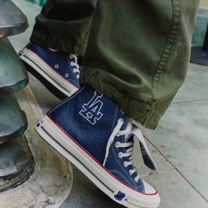 First Copy Converse Chuck 70 x Undefeated Dodgers Shoes in Royal Blue