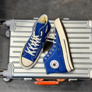 First Copy Converse Chuck 70 Vintage Canvas Shoes in Royal Blue