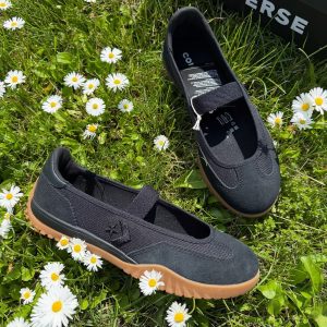 First Copy Converse Run Star Trainer Ballet Sneakers Black Outdoor