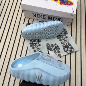 First Copy Nike Mind 001 Nocta Slip On Shoes in Triple Black