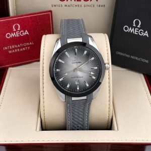First Copy Omega Seamaster Aqua Terra 150M Quartz Watch Slate Grey Dial