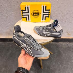 First Copy Onitsuka Tiger Mexico 66 SD Shoes in Canyon Grey