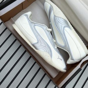 First Copy Puma Bella V2 Low Profile Sneakers in White Black