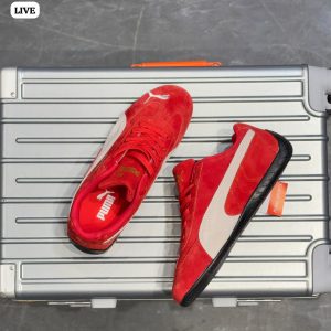 First Copy Puma Speedcat OG Red Black Side Profile
