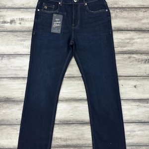 First Copy Scotch & Soda Amsterdam Blauw Ralston Slim Jeans Deep Indigo Front
