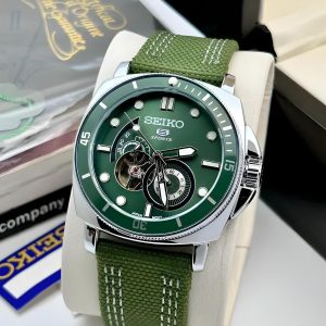 First Copy Seiko 5 Sports Blue Open Heart Automatic Watch