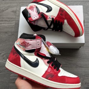 First Copy Nike Air Jordan 1 High Spider-Man Next Chapter Side Profile