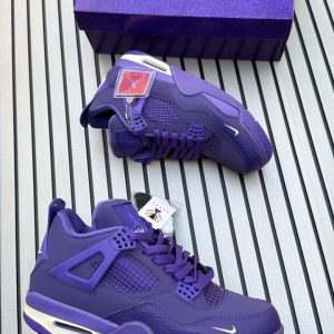 First Copy Nike Air Jordan 4 RM Bike Air Purple Side View